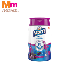 SCOTT'S CHEWABLE GUMMIES - BLACKCURRANT (60S)