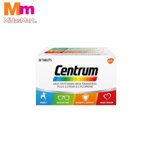 CENTRUM MULTIVITAMIN WITH LUTEIN & LYCOPENE (30 PACK)