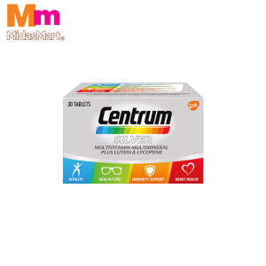 CENTRUM SILVER MULTIVITAMIN WITH LUTEIN & LYCOPENE (30 PACK)
