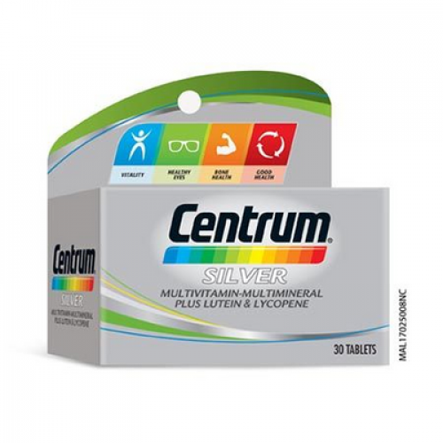 CENTRUM SILVER M/VITAMIN+LTN&LYCO 1X30'S