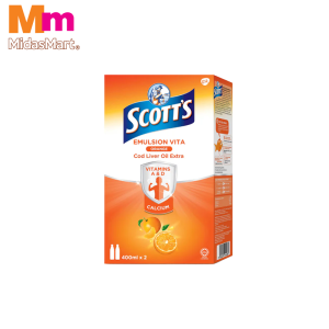 SCOTT'S EMULSION ORANGE - TWIN PACK (2X400ML)
