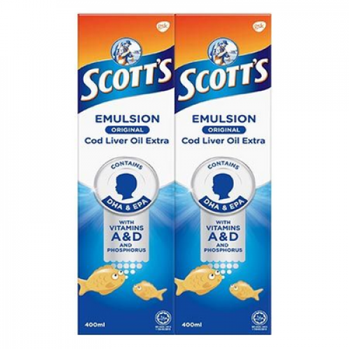 SCOTTS EMULSION REGULAR TP 1X2X400ML