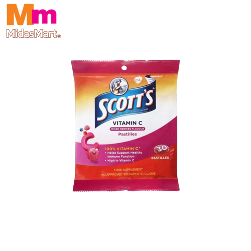 SCOTT'S VITAMIN C PASTILLES MIXBERRY (30 PACK)