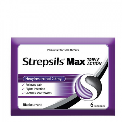 STREPSILS MAX 1X6S