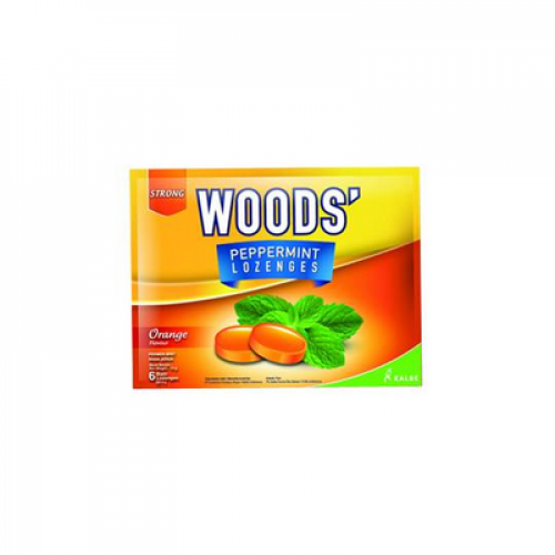 WOOD'S PEPPERMINT DROPS - ORANGE 1X15G