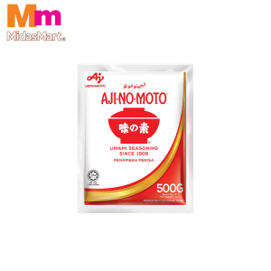 AJINOMOTO MONOSODIUM GLUTAMATE (MSG) SEASONING (500G)