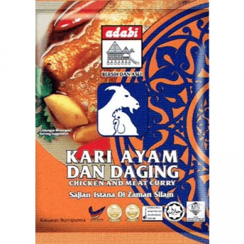 ADABI KARI AYAM/DAGING 1 X 24G