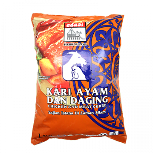 ADABI KARI AYAM/DAGING 1 X 1KG