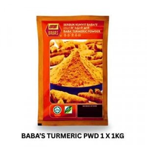 BABA'S SERBUK KUNYIT TURMERIC POWDER 1KG