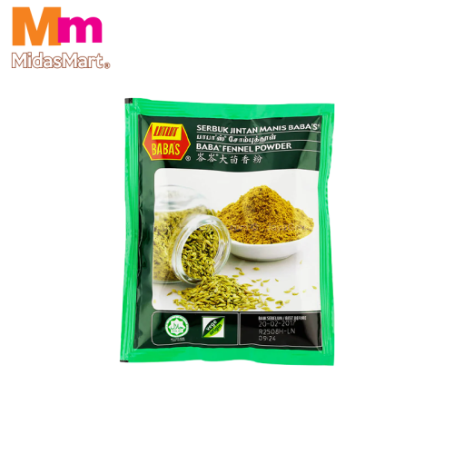 BABA'S FENNEL POWDER (70G)