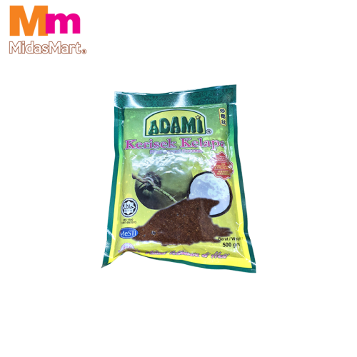 ADAMI KERI KERISEK KELAPA - TOASTED COCONUT (500G)