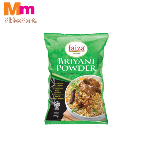 FAIZA BRIYANI SPICE POWDER (220G)
