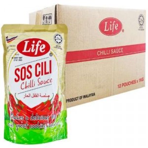 LIFE CHILLI SAUCE 12 x 1KG LIFE CHILLI SAUCE 12 x 1KG
