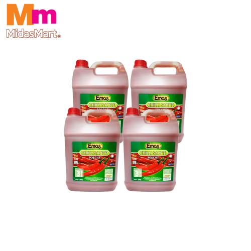 EMAS CHILI SAUCE WHOLESALE PACK (4 X 5KG)