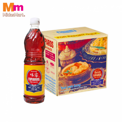 TIPAROS FISH SAUCE 12 x 700ML 泰国鱼露 