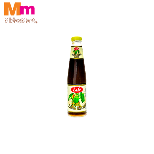 LIFE BLACK PEPPER SAUCE (500G)