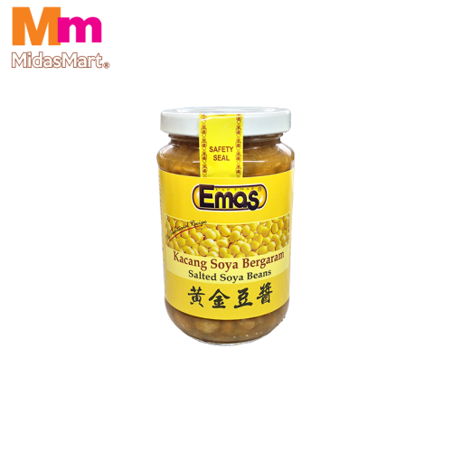 EMAS SALTED SOYA BEANS - TAUCU (380G)