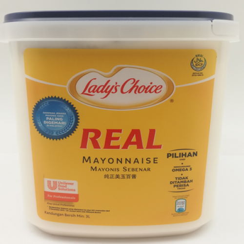 L/CHOICE MAYONNAISE 1 x 3LIT