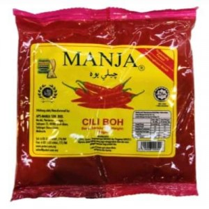 MANJA CHILLI BOH KASAR 1X350G MANJA CHILLI BOH KASAR 1X350G