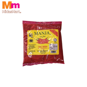 MANJA CHILLI BOH KASAR - COARSE CHILLI PASTE (350G)