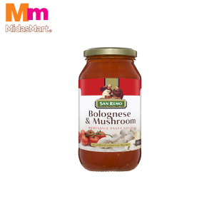 SAN REMO BOLOGNESE & MUSHROOM PASTA SAUCE (500G)