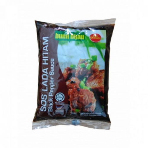 BUMI HIJAU  BLACK PEPPER  SAUCE ECON PACK 1X1KG