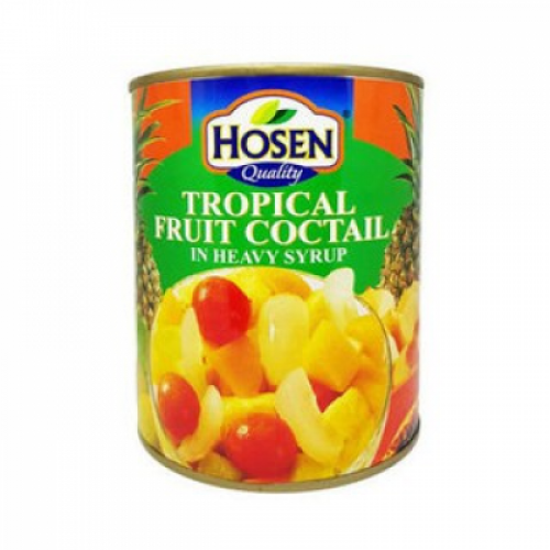 HOSEN TROPICAL FRUIT COCKTAIL 1x825G