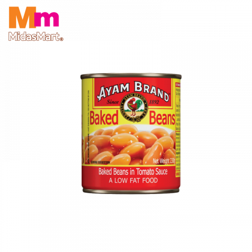 Ayam Brand Baked Beans In Tomato 1x230g 