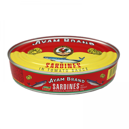 AYAM SARDINES IN TIN (OVAL) 1x425G