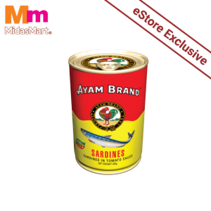 AYAM BRAND SARDINES IN TOMATO SAUCE - TALL TIN (425G)
