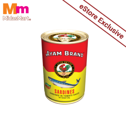 AYAM BRAND SARDINES IN TOMATO SAUCE - TALL TIN (425G)