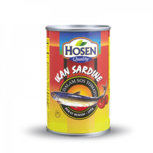 HOSEN SARDINE IN TOMATO SAUCE 1 X 425G