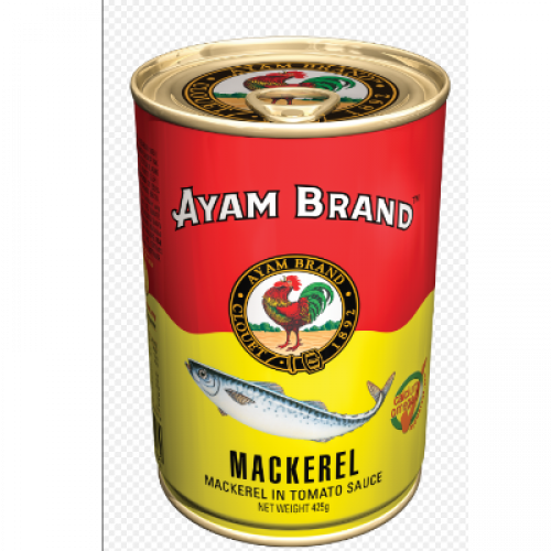 AYAM BRAND MACKERELS TOM 1x425G