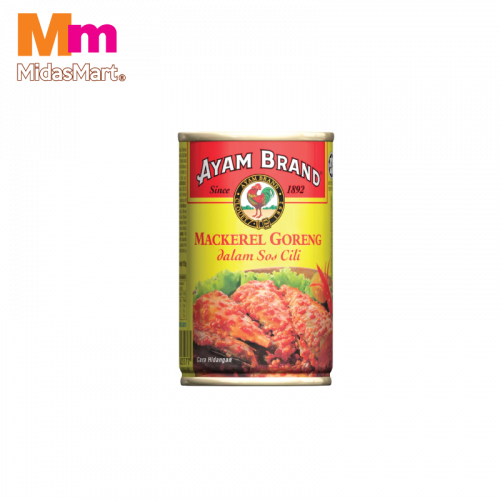 Ayam Brand Fried Mackerel 1x155g