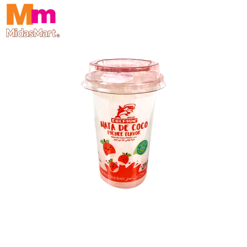 DOLPHIN NATA DE COCO LYCHEE FRUIT GEL (270G)