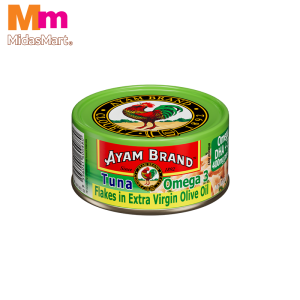 AYAM BRAND TUNA FLAKES OMEGA 3 IN EXTRA VIRGIN OLIVE OIL (150G)