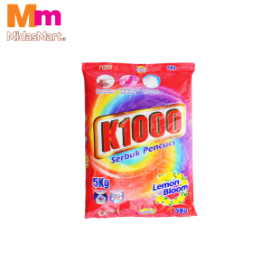 K1000 POWDER DETERGENT LEMON BLOOM (5KG)