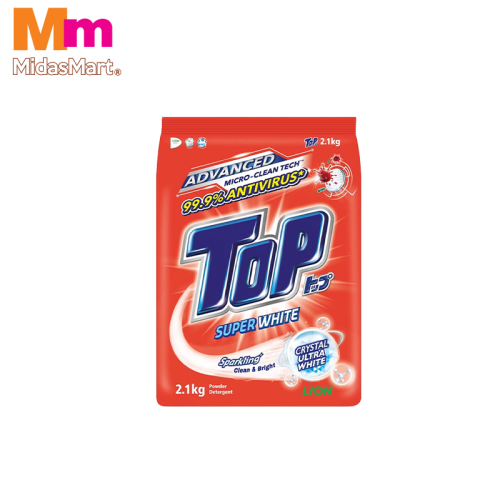 TOP POWDER DETERGENT - SUPER WHITE (2.1KG)