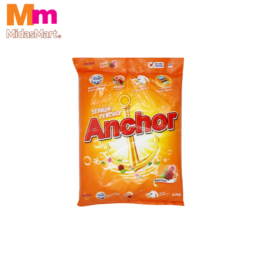 ANCHOR POWDER DETERGENT - FRESH SCENT (4KG)