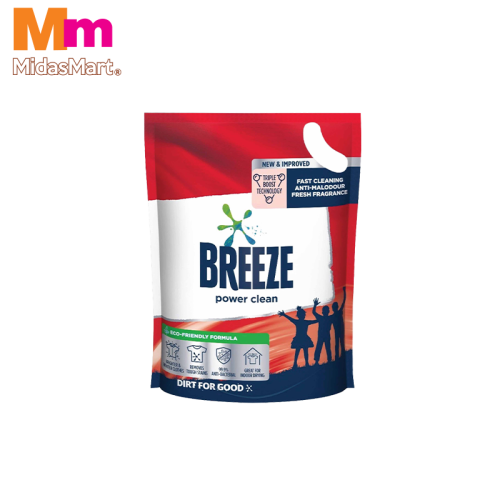 BREEZE CONCENTRATED LIQUID DETERGENT - POWER CLEAN REFILL (1