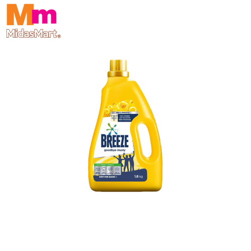 BREEZE GOODBYE MUSTY LIQUID DETERGENT (1.8KG)