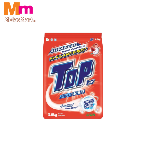 TOP POWDER DETERGENT - SUPER WHITE (3.6KG)
