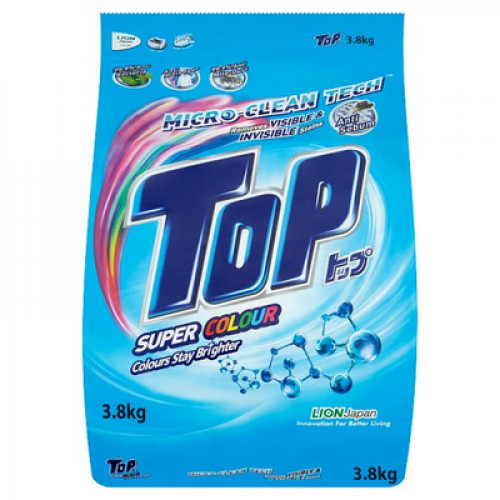 TOP DET PWD SUPER COLOUR 1X3.8KG