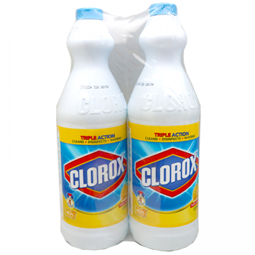 CLOROX LIQ BLEACH T/PACK LEMON 1X2X1LIT