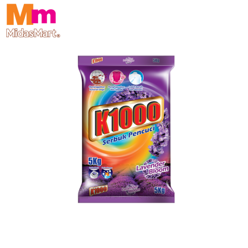 K1000 POWDER DETERGENT - LAVENDER BLOOM (5KG)