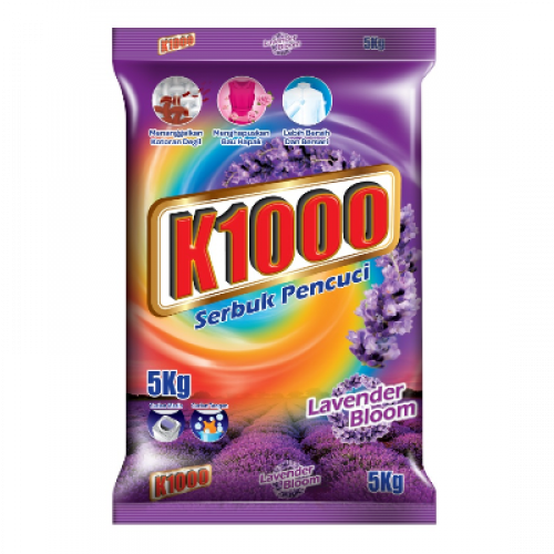 K1000 DET PWD LAVENDER BLOOM 1X5KG