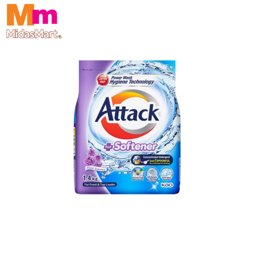 ATTACK FLORAL ROMANCE LIQUID DETERGENT (1.4KG)