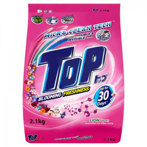 TOP DET PWD BLOOMING FRESH 1X2.1KG