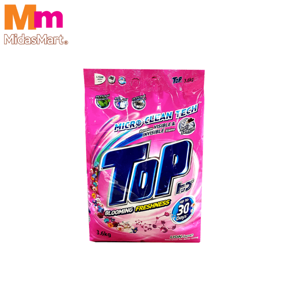 TOP DET PWD BLOOMING FRESH 1X3.6KG