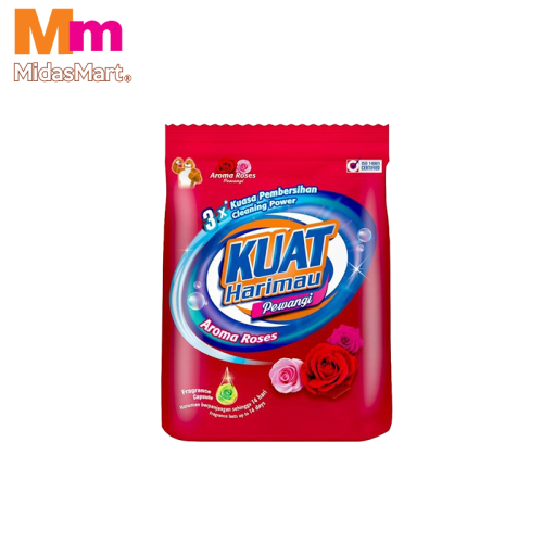 KUAT HARIMAU POWDER DETERGENT - AROMA ROSES (750G)